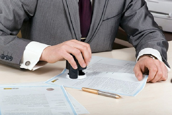 đóng dấu chữ ký