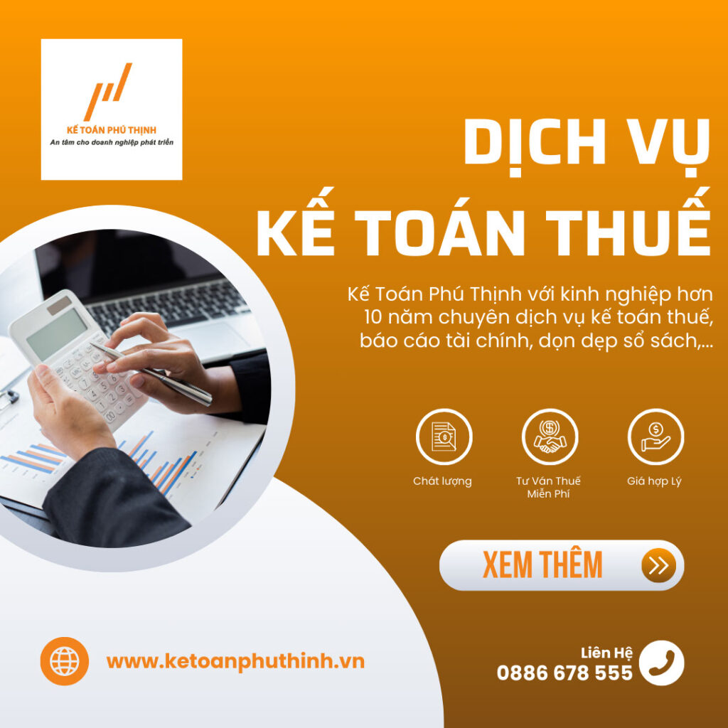 Công ty dịch vụ kế toán thuế Phú Thịnh